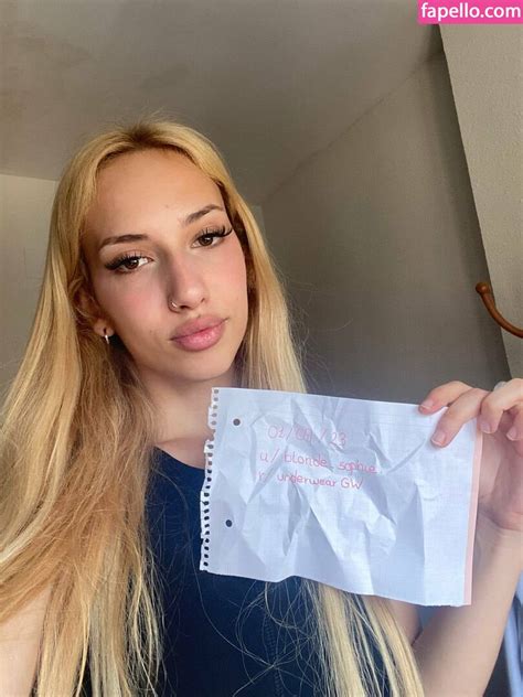 Hot Blonde Onlyfans Leaked - King Ice Apps