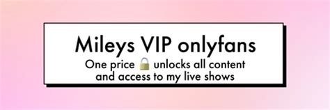 Mileyxvip Onlyfans Leaked - King Ice Apps