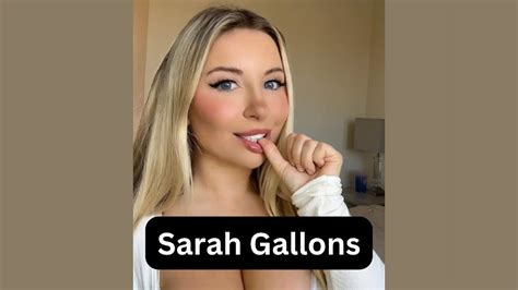 Sarah Gallons Onlyfans Leaked - King Ice Apps