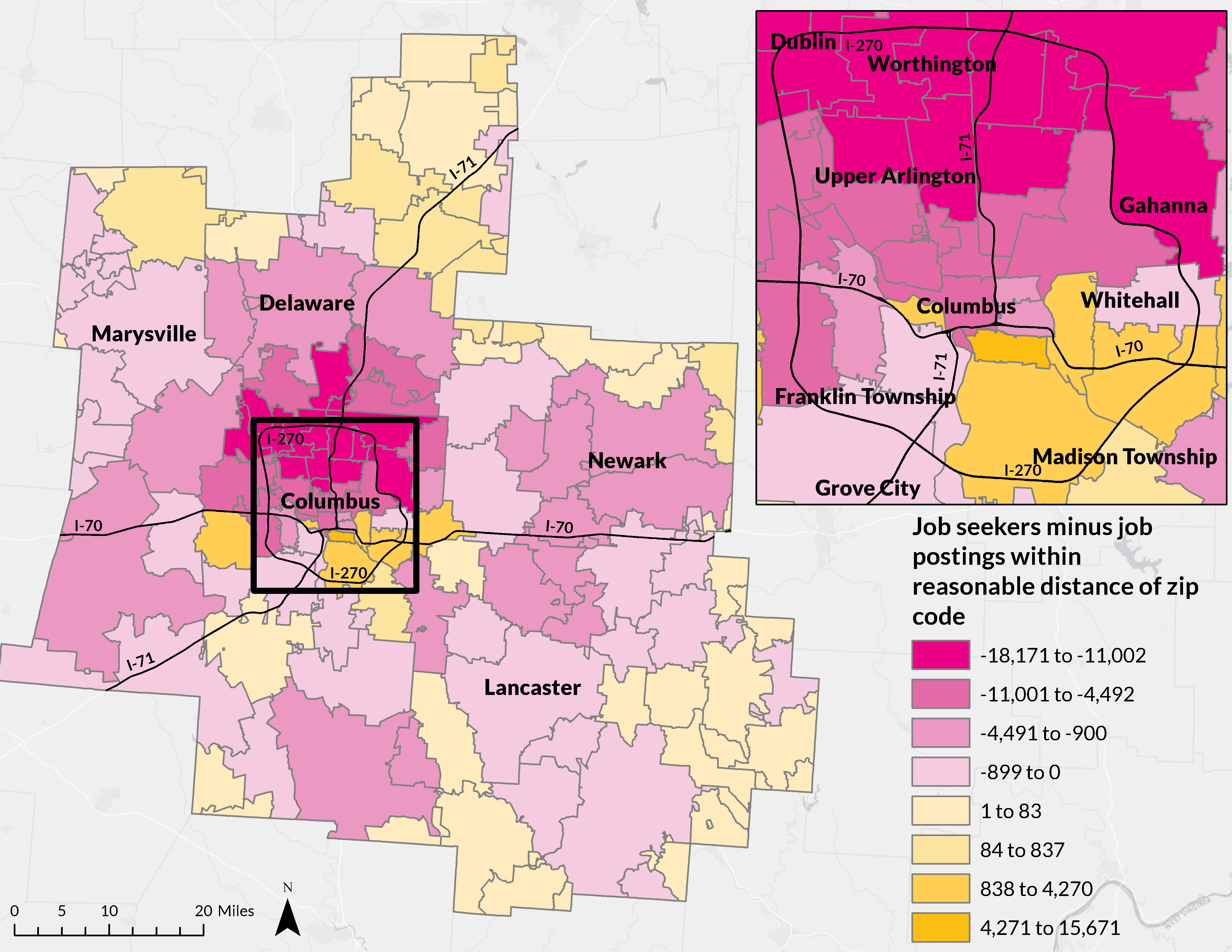Too Far from Jobs Spatial Mismatch and Hourly Workers Urban Institute