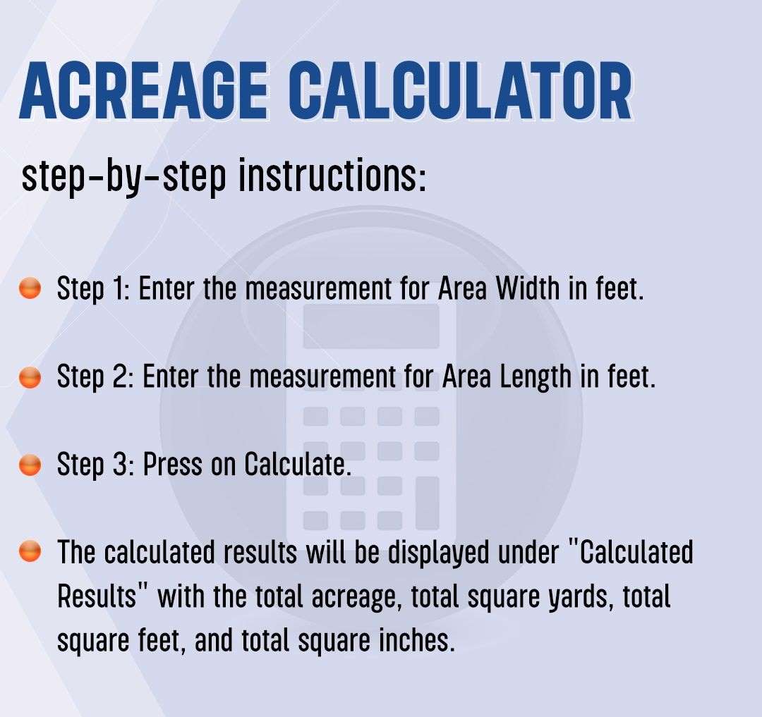Acreage Calculator by Dimensions Acre Calculator by Feet