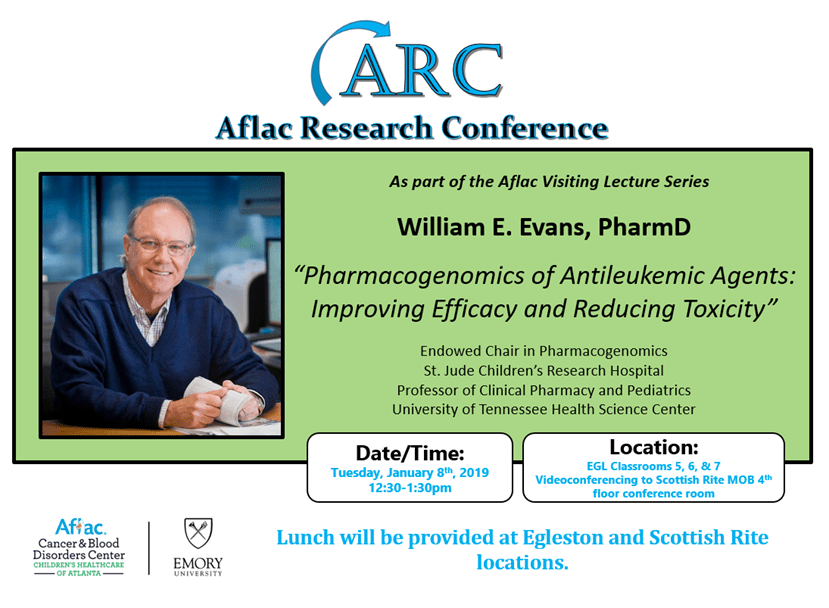 Aflac Research Conference (ARC) Bill Evans, PharmD