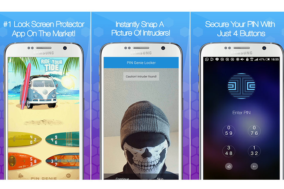 PIN Genie Locker App; Keep Intruders Away With Efficient Lockscreen