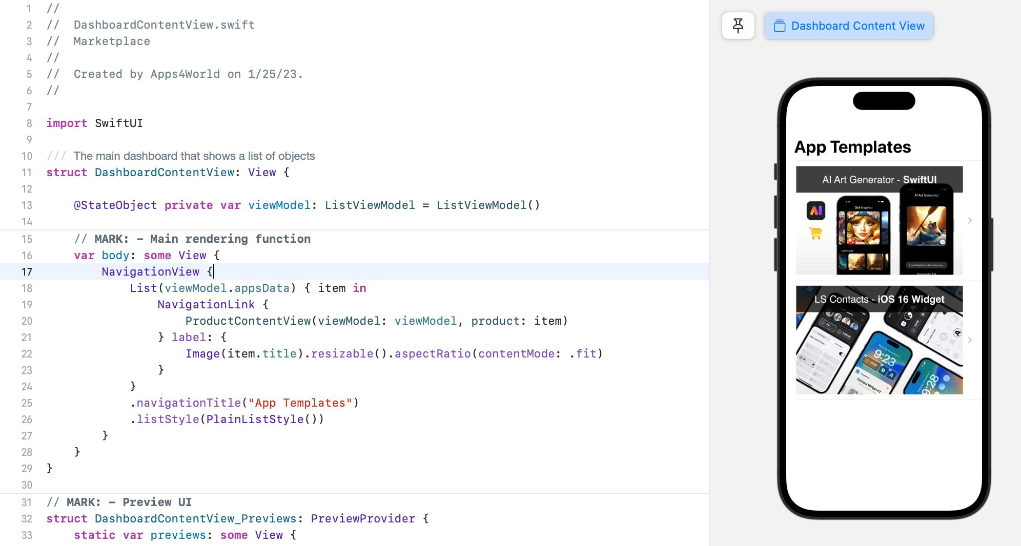How to implement NavigationStack in SwiftUI