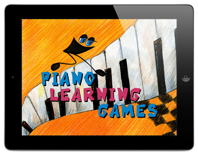 Piano Learning Games Apps & Graphics