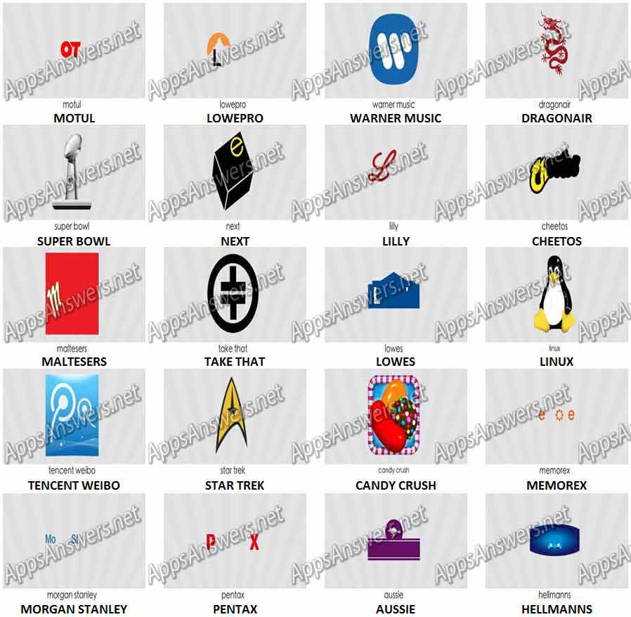 Logos Quiz Game Level 15 Answers Apps Answers