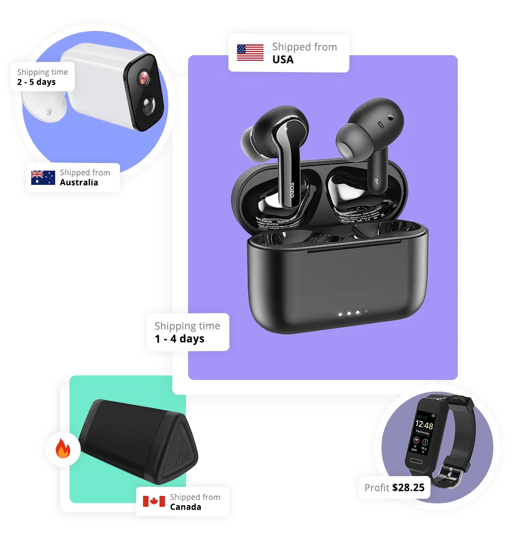 Dropship electronics and gadget from top suppliers AppScenic