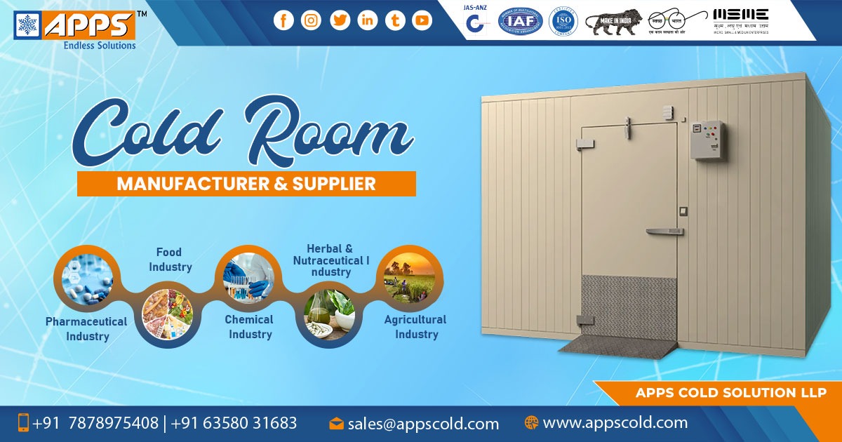 Cold Room Supplier in Rajasthan Apps Cold Solution
