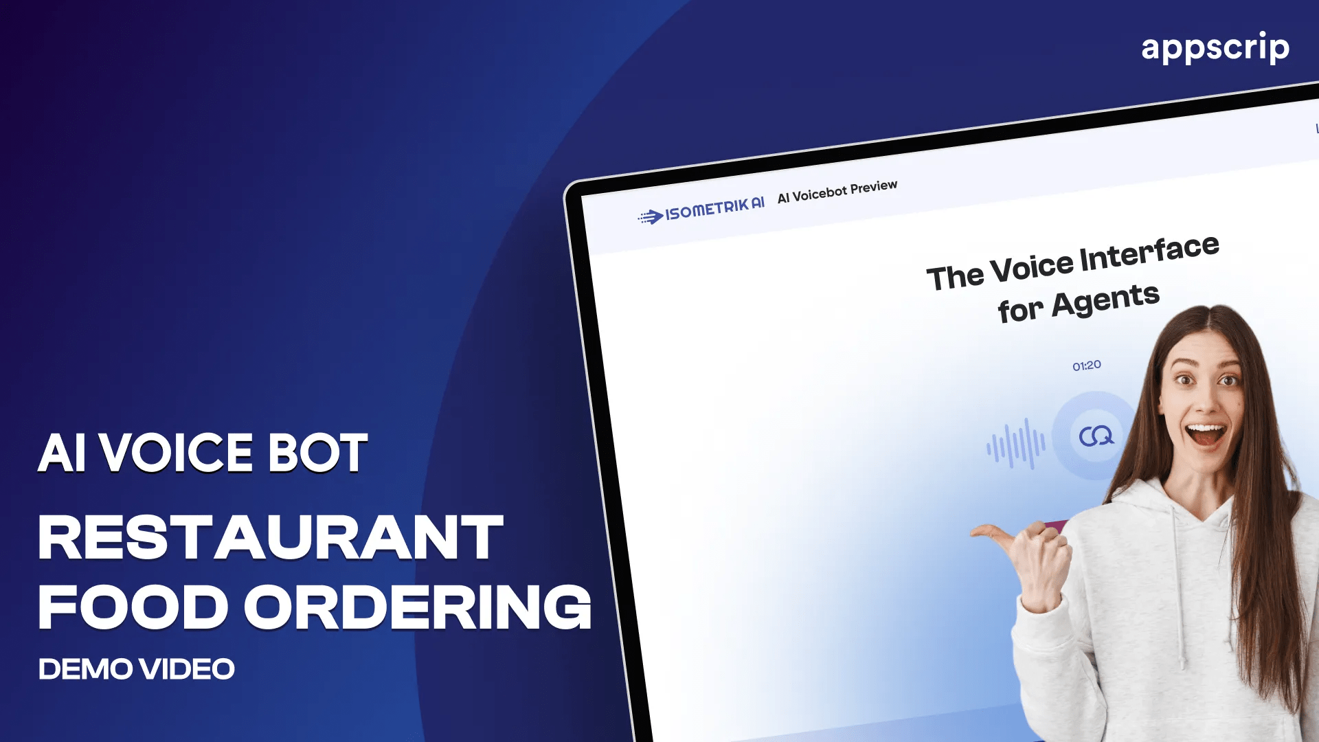 Build Your Own Restaurant Ordering AI Voice Agent Appscrip