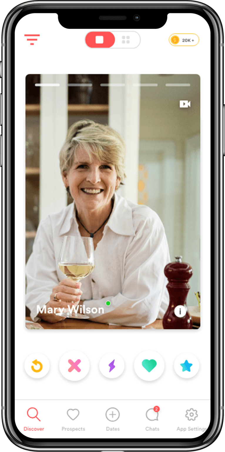 Tinder for Seniors Over 60 Dating Site
