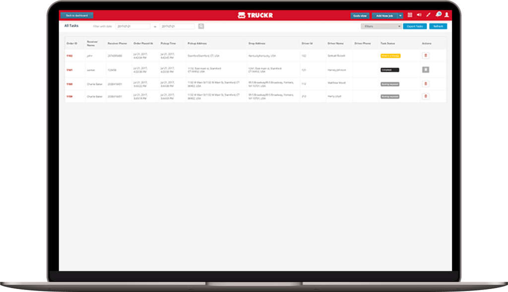 Software For Trucking Dispatch Service Businesses Top Features