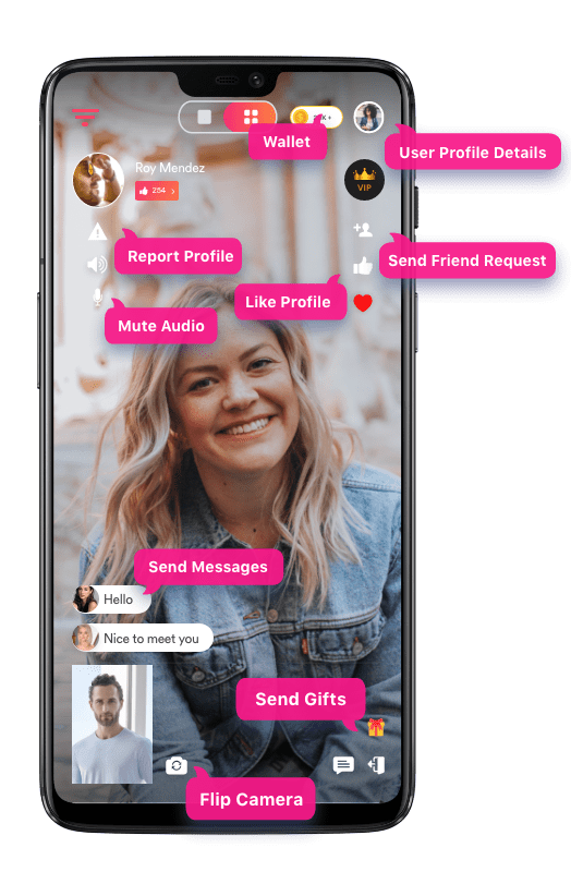 Best Azar Clone Video Chat Dating App Script Periscope Clone
