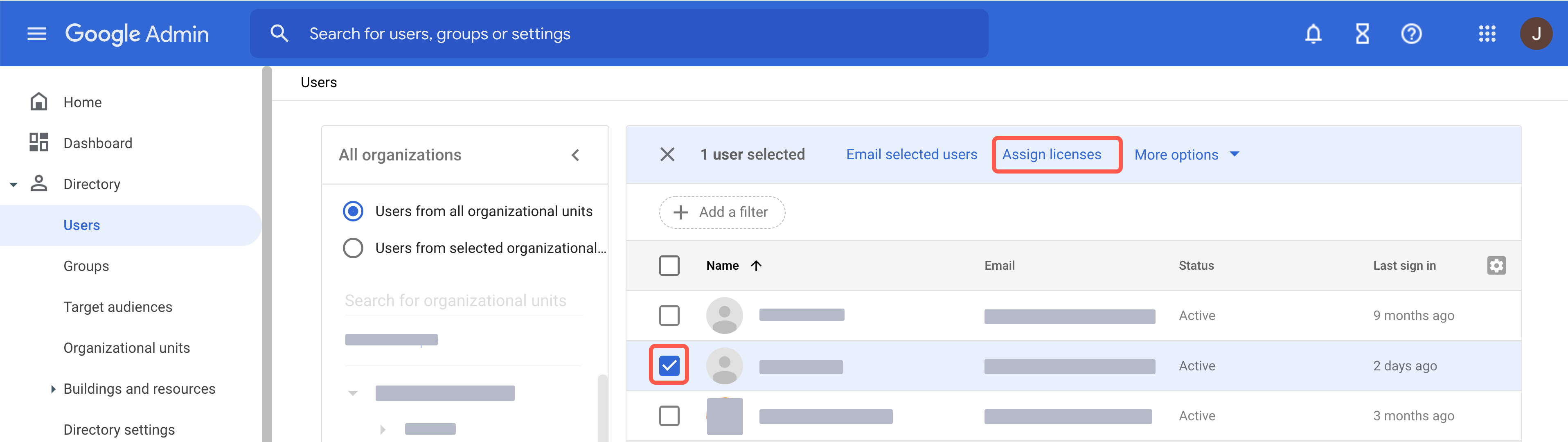 Assigning Google Workspace Education Plus Licenses AppsEDU Google