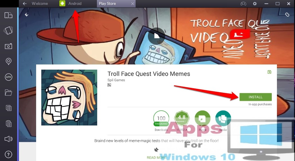 Troll Face Quest Video Memes for PC Apps For Windows 10