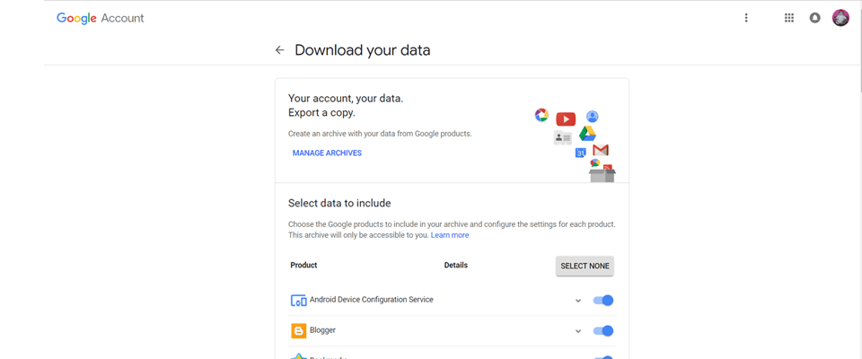 Backup Your Gmail