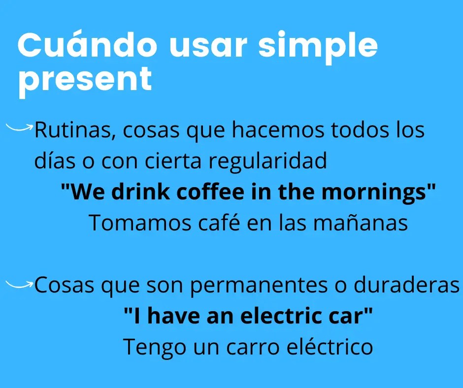 Present Simple Cómo Usarlo Correctamente [Guía Completa]