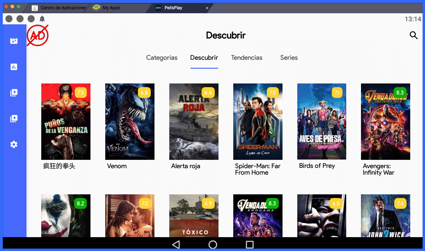 Descargar Pelisplay para PC, TV y Android APK