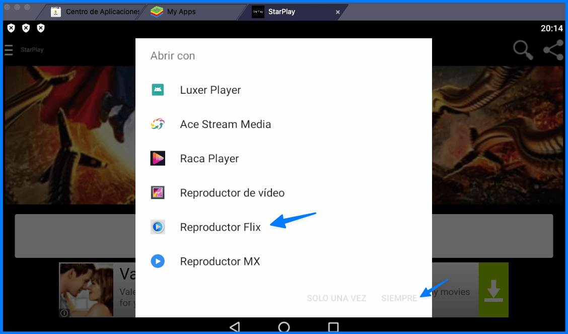 StarPlay para PC, TV y Celular ️ Descargar APK Peliculas