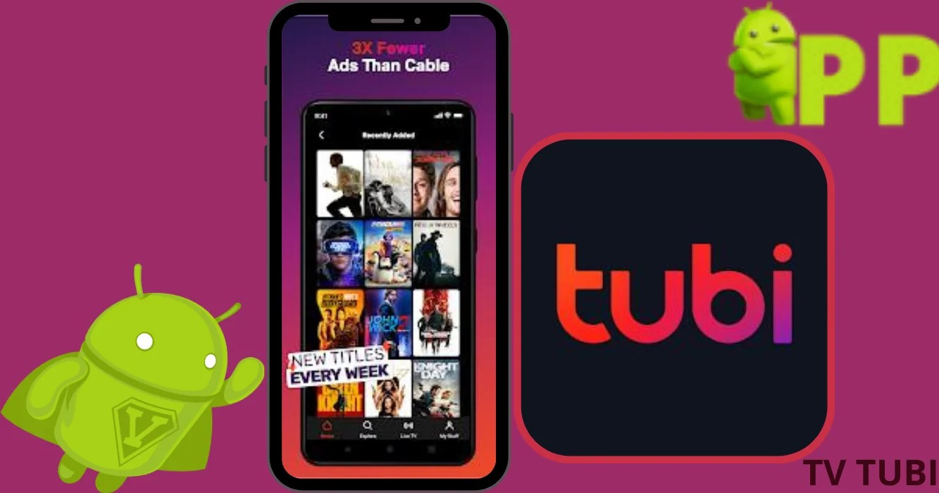 تحميل تيوب تي في 2024 Tubi TV apk اخر اصدار مجاناً