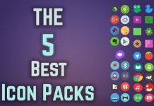 5 gói icon pack tính phí nhưng được miễn phí có hạn cho Android