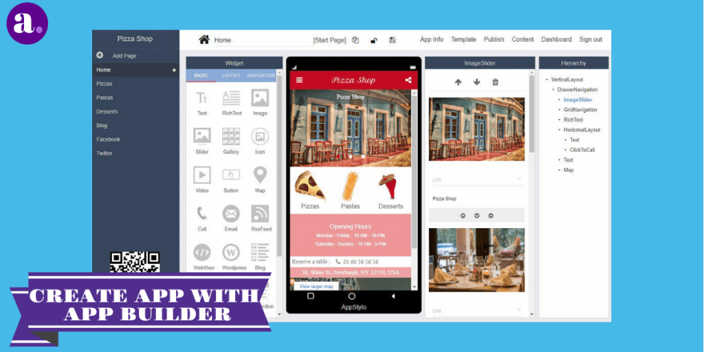 How to create android app without coding? AppStylo