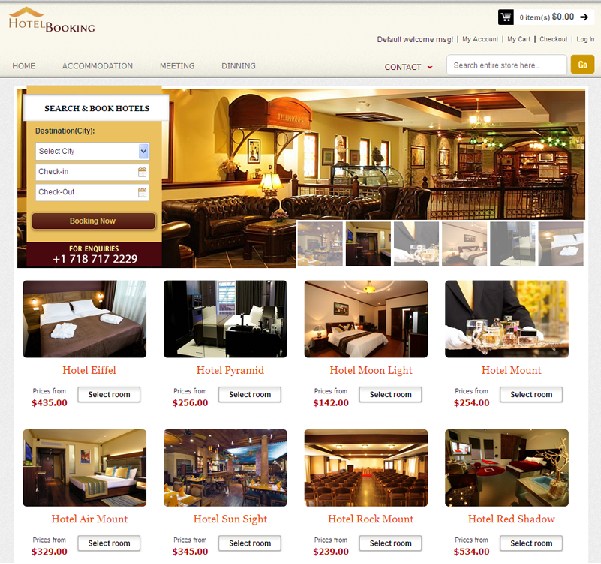 Hotel Booking Magento Theme with Reservation Hotel Booking Magento Theme with Reservation