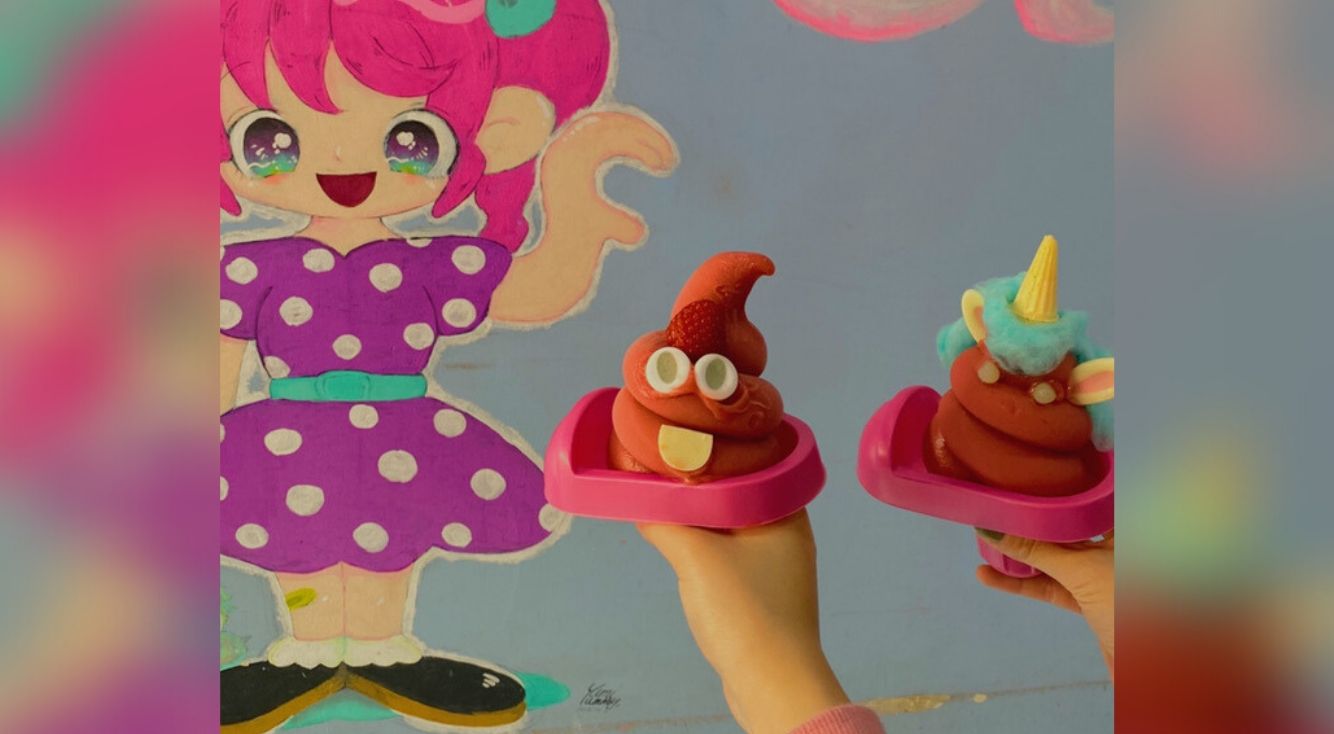 ユニコーンのうんち！？あのうんちっちソフトクリームにいちご味が登場したよ♡ APPTOPI