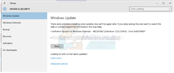 Fix: Windows Update Error 0x80248007 in Windows 11