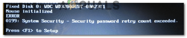 Fix Windows Error 0199 Security Password Retry Count Exceeded