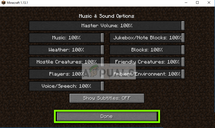 Fix Sound not Working in Minecraft