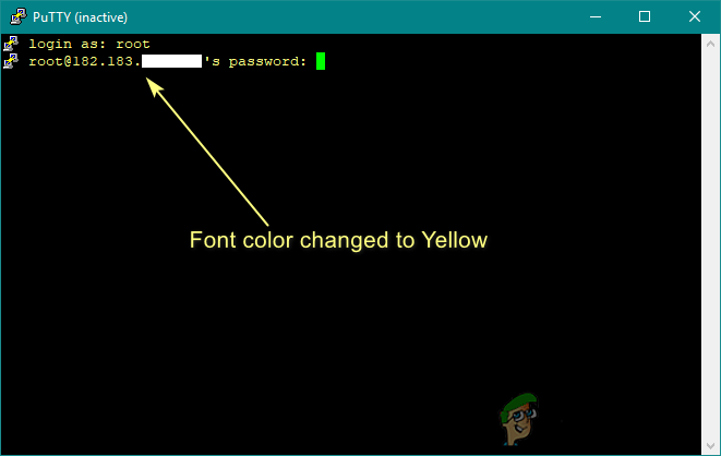 Customise PuTTy Change Background and Font Colors in PuTTy