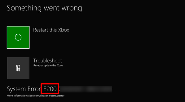How to Fix Xbox One Error Code E305