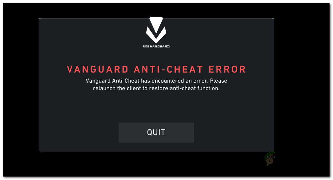 Fix Vanguard AntiCheat Has Encountered an Error on Valorant