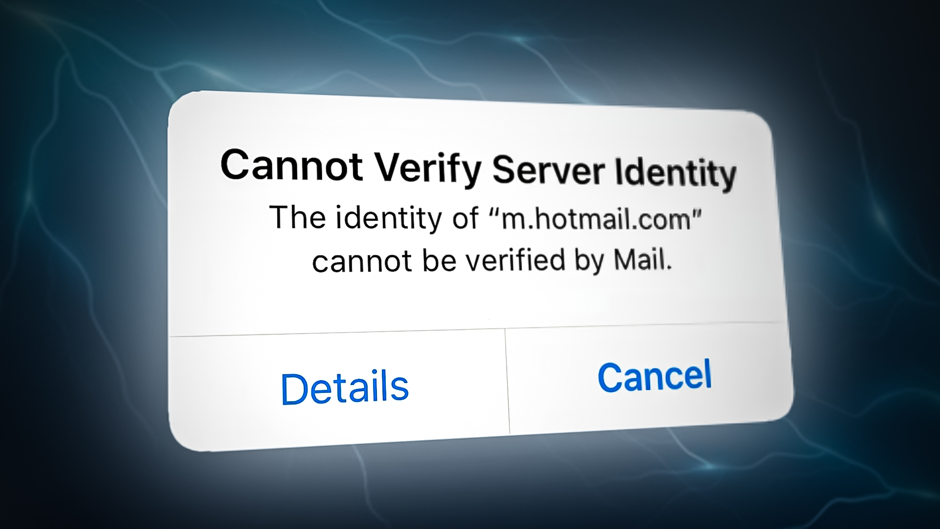 How to Fix “Cannot Verify Server Identity Error” on iPhone?