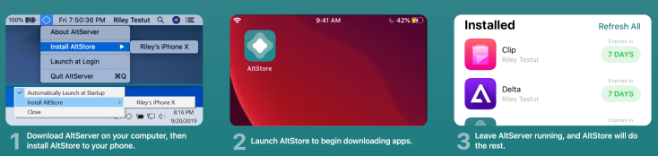 Download AltStore App on iOS