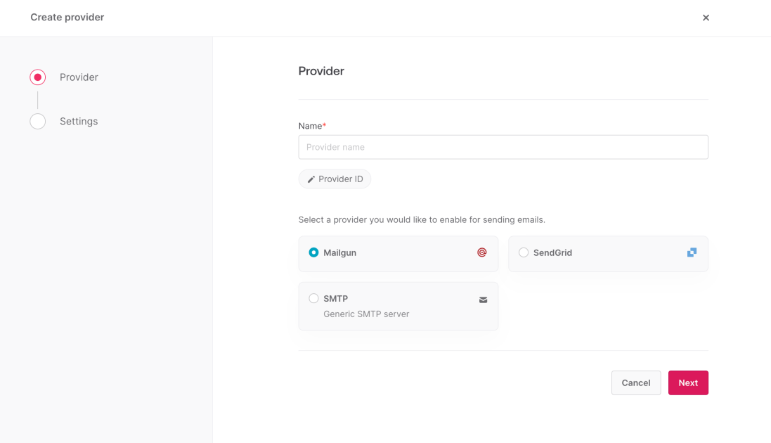 SendGrid Docs Appwrite