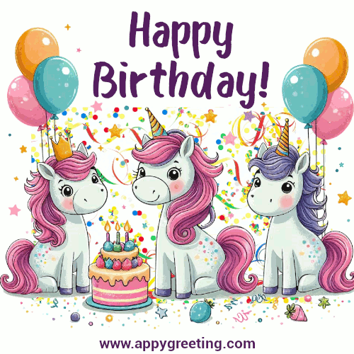 Happy Birthday gif AppyGreeting