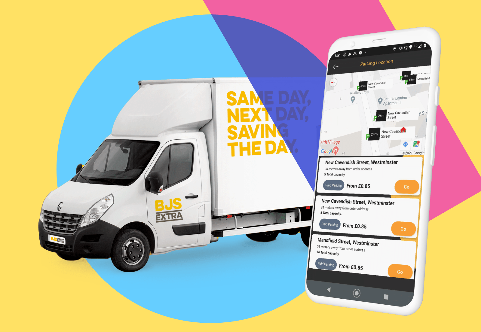 Delivery specialists BJS innovate kerbside experiences with AppyWay API