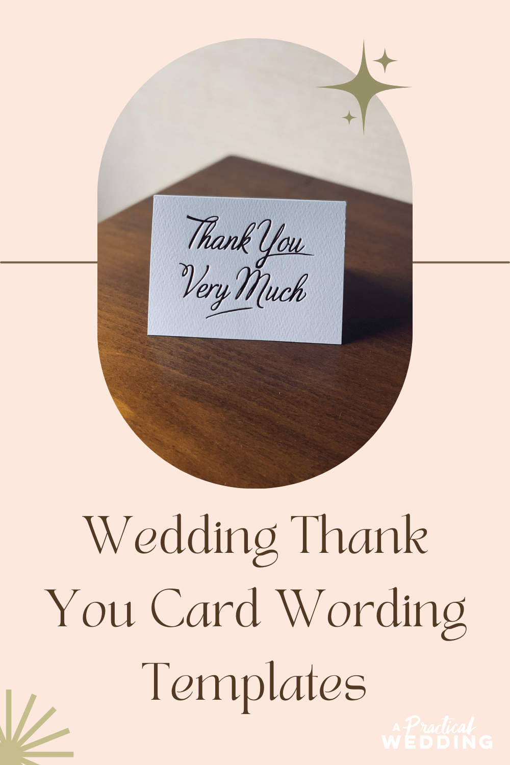 Wedding Thank You Card Wording For People Who Didnt Attend