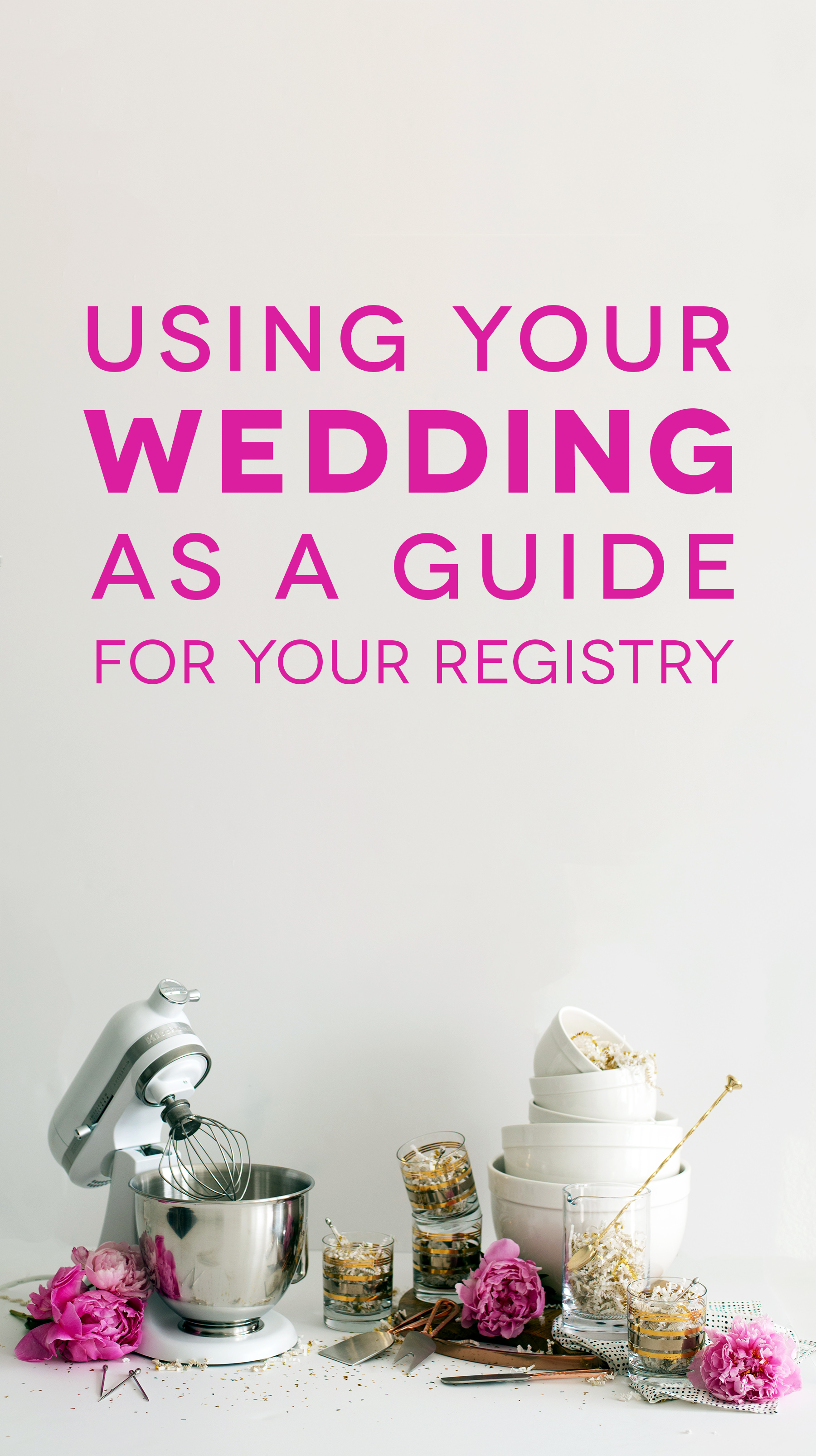 How to Use Your Wedding Style to Figure out What to Register For A