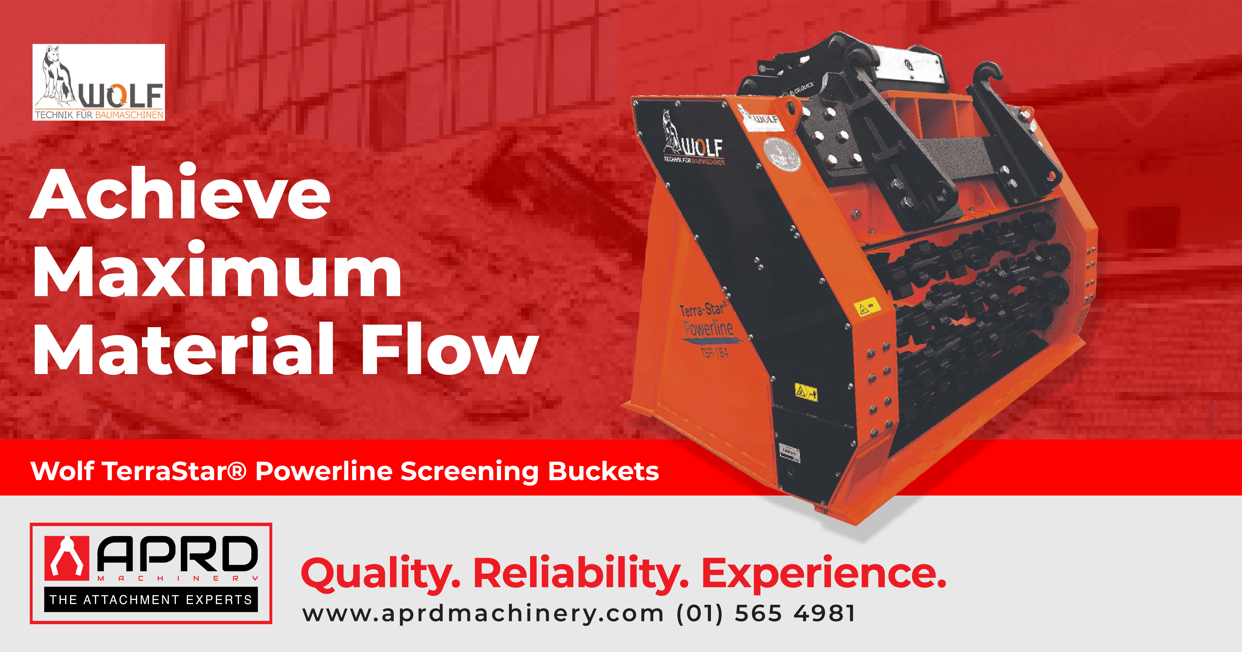 Screening Buckets for Sale in Ireland & UK APRD