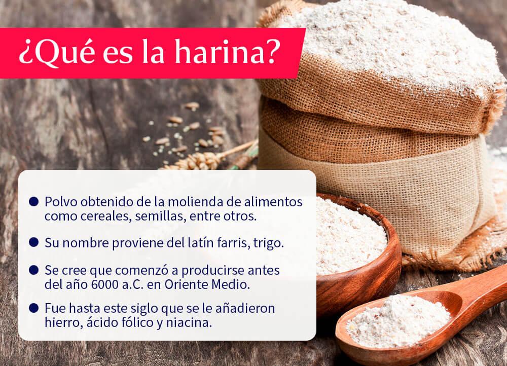 Guía tipos de harina, usos y características Aprende Institute