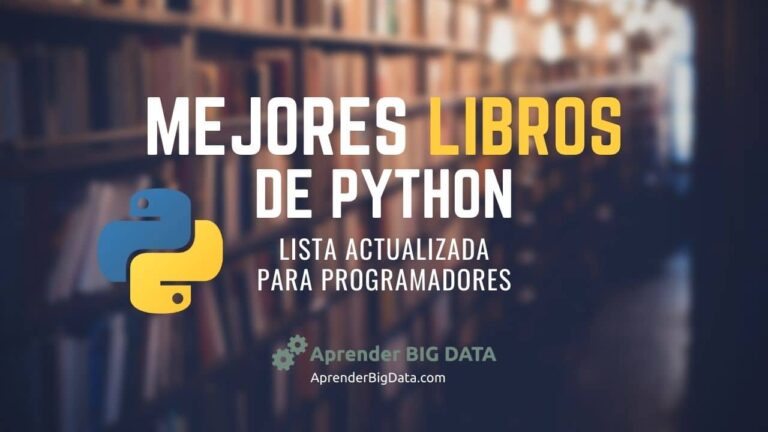 Mejores Libros de Python para Programadores Aprender BIG DATA