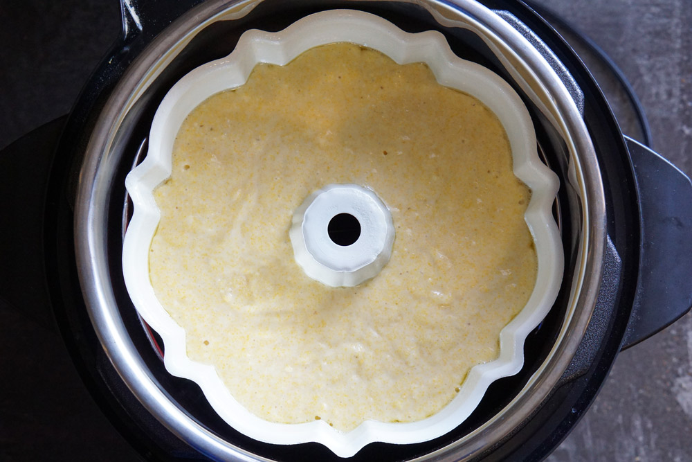 Instant Pot Cornbread (In Bundt Pan) A Pressure Cooker Kitchen
