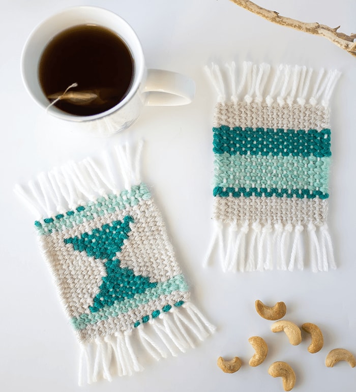 DIY Woven Coasters A Pretty Fix