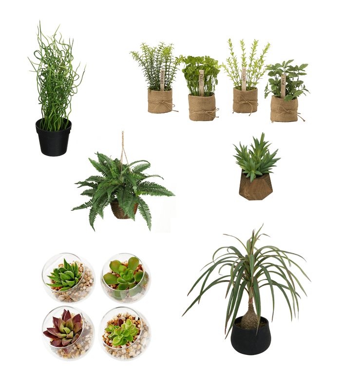 (faux) Greenery for under 50 A Pretty Fix