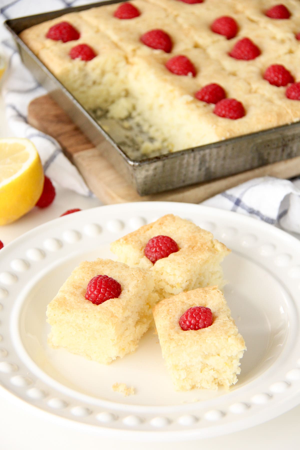 Lemon Raspberry Snack Cake A Pretty Life In The Suburbs