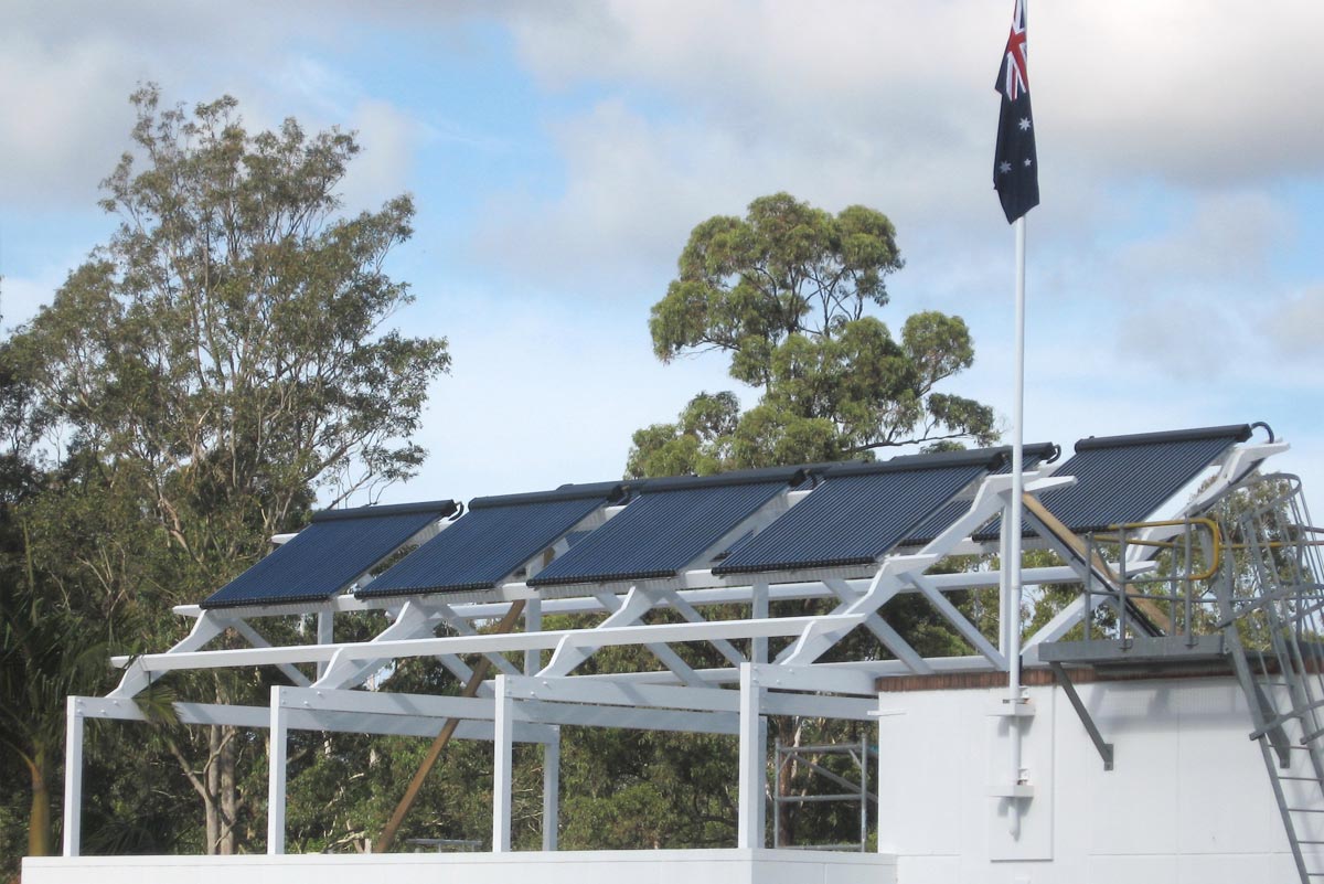 Commercial Solar Hot Water Systems Apricus Australia