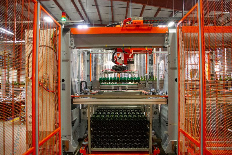 Rack & Riddle Robotics Ramp Up Sparkling Wine Production at Healdsburg