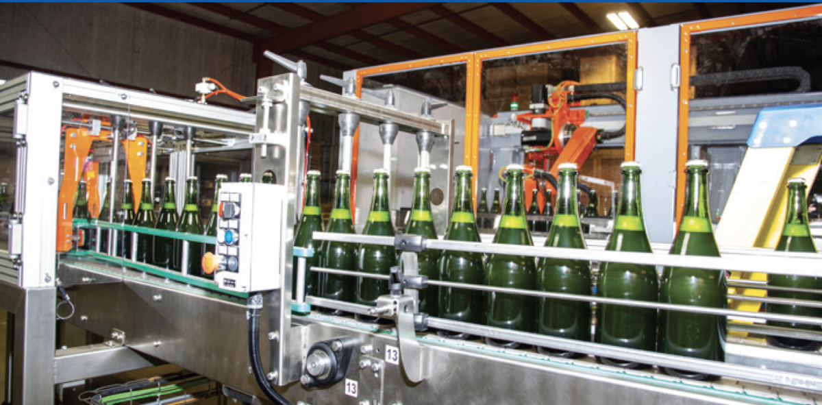 Rack & Riddle Robotics Ramp Up Sparkling Wine Production at Healdsburg